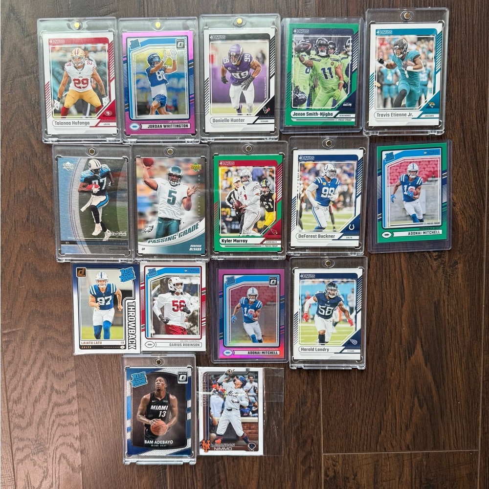 NFL Football Trading Card Collection